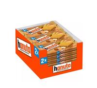 FERERO HANUTA HAZELNUT CRISPY WAFER 18x44g Box FULL BOX ORIGINAL.Date: 10/2026