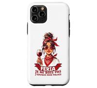 Féria Femme Bayonne Dax Basque Humour Aperitif Alcohol and party Case for iPhone 11 Pro