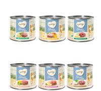 Feringa Single Meat Menu Mixed Trial Pack 6 x 200g - Mix I (6 Varieties ): Chicken, Rabbit, Lamb, Veal, Duck, Salmon