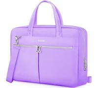Ferkurn Laptop Bag Case for Women Men Briefcase Messenger Computer Bag with Shoulder Compatible with Macbook Pro/Air, HP Pavilion, XPS, Ideapad, ASUS, Acer, Samsung, Purple, 17 17.3 Inch