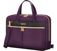 Ferkurn Laptop Bag Case for Women Men Messenger Briefcase, 17 17.3 inch | Compatible with HP OmniBook Pavillion, Acer Aspire, IdeaPad, Precision, ASUS, MSI, LG, Slim Strap Computer Bag, Violet
