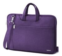 Ferkurn Laptop Case Bag Women Men Computer Sleeve with Shoulder Compatible with HP/Inspiron/Thinkpad/Vivobook/MSI/Surface, 17.3 inch, Violet