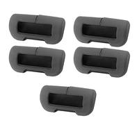 Ferleiss For/Y Belt Buckle Protective Cover Silicone Collision Avoidance Belt Protector 5PCS