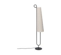 Ferm Living - Ancora Floor Lamp, Natural/Black - Beige