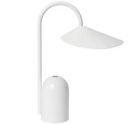 Ferm Living - Arum Portable Table Lamp 30 cm, White - White