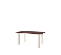 Ferm Living Atura Dining Table 160x90 Light Cashmere/ Burgundy