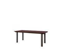 Ferm Living Atura Dining Table 200x90 Dark Chocolate/ Burgundy