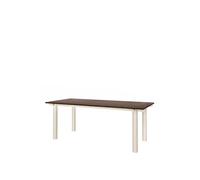 Ferm Living Atura Dining Table 200x90 Light Cashmere/Dark Stained Oak
