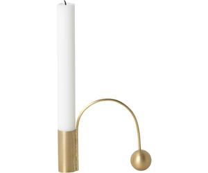 Ferm Living - Balance Candlestick, Brass - Brass