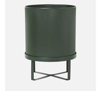 ferm LIVING Bau flower pot large Ø28 cm Dark green