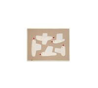 Ferm Living Bird Quilted Rug Sand