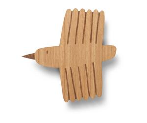 Ferm Living Bird wall lamp Oiled oak