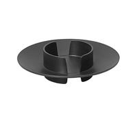 Ferm Living Blid block candle holder Black brass