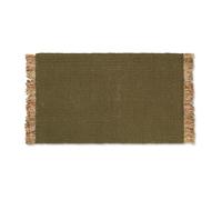 Ferm Living Blid doormat 50x80 cm Olive-natural