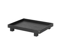 Ferm Living Bon wooden tray small black-stained oak