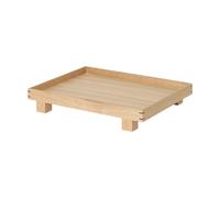 ferm LIVING Tray Bon Small, length 36 cm, light-coloured, wood