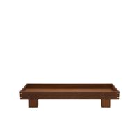 ferm LIVING Bon Wooden Tray - X Small Smoked Oak One Size