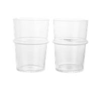 Ferm Living Boya drinking glass tall 45 cl 2-pack Clear