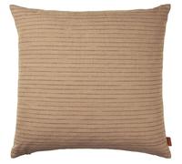 Ferm Living - Brown Cushion Cover Lines 50x50 cm - Brown