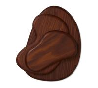 Ferm Living Cairn cutting board 3 pieces Dark Brown
