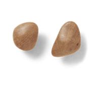 Ferm Living Cairn hook 2 pieces Oak