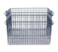 ferm LIVING Cala Stackable Baskets - Set of 2 Dark Blue