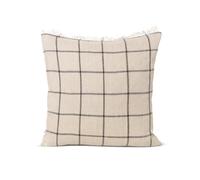 Ferm Living Calm cushion camel-black 48x48 cm