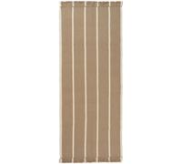Ferm Living - Calm Kelim Rug 80x200 cm, Off-white / Dark Sand - Offwhite