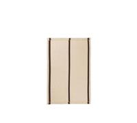 Ferm Living Calm Kilim Rug 140x200 Dark Off-White/Coffee
