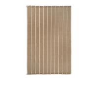 Ferm Living Calm Kilim Rug 200x300 Dark Sand/ Off-White
