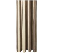 Ferm Living - Chambray Shower Curtain 160x205 cm, Carob Brown - Parchment
