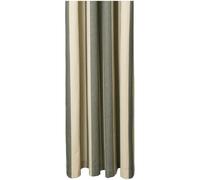 Ferm Living - Chambray Shower Curtain 160x205 cm, Dark Lichen - Parchment
