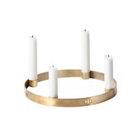 Ferm Living Circle brass candleholder small
