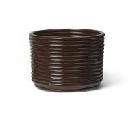 Ferm Living Corduroy flower pot Ø20x15 cm Carob Brown
