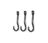 Ferm Living Curvature hook 3-pack Black brass