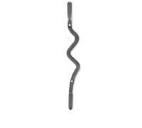 ferm LIVING Curvature Hook Black Brass One Size
