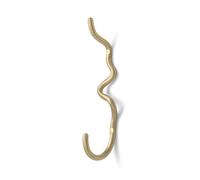 Ferm Living Curvature hook single brass
