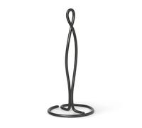 Ferm Living Curvature kitchen paper holder Black brass