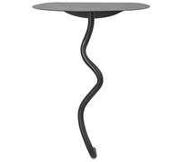 Ferm Living Curvature wall table Black Brass