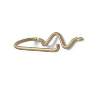 Ferm Living Curvature toilet paper holder brass