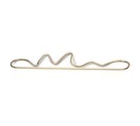 Ferm Living Curvature towel hanger brass