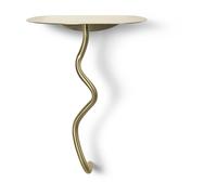 Ferm Living Curvature Wall Table Brass