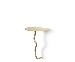 Ferm Living Curvature Wall Table Brass
