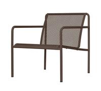 Ferm Living Dapple Outdoor Armchair With Armrests Dark Chocolate