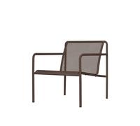 Ferm Living Dapple Outdoor Armchair With Armrests Dark Chocolate