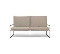 Ferm Living Desert 2-Seater Sofa Dark Sand/ Black