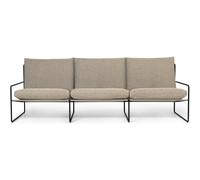 Ferm Living - Desert 3-Seater Sofa, Black / Dolce - Dolce