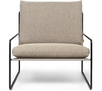 Ferm Living - Desert Dolce Armchair, Dark Sand / Black - Dark Sand