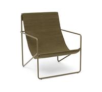 Ferm Living - Desert Lounger, Olive / Olive - Olive