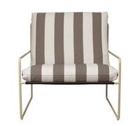 Ferm Living - Desert Outdoor Cushion, Chocolate - Chocolate